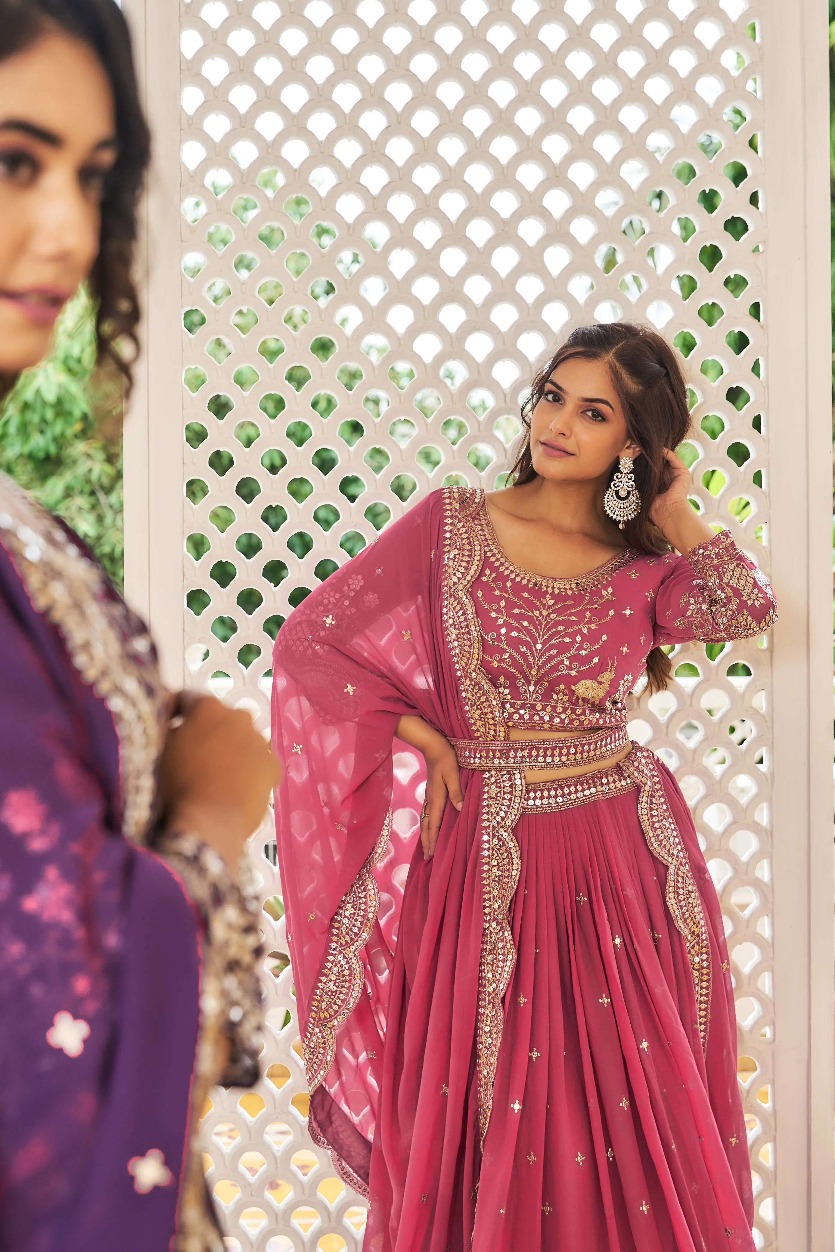Buy Heavy Fox Georgette Premium Gown in Surat - Reseller Bazzar